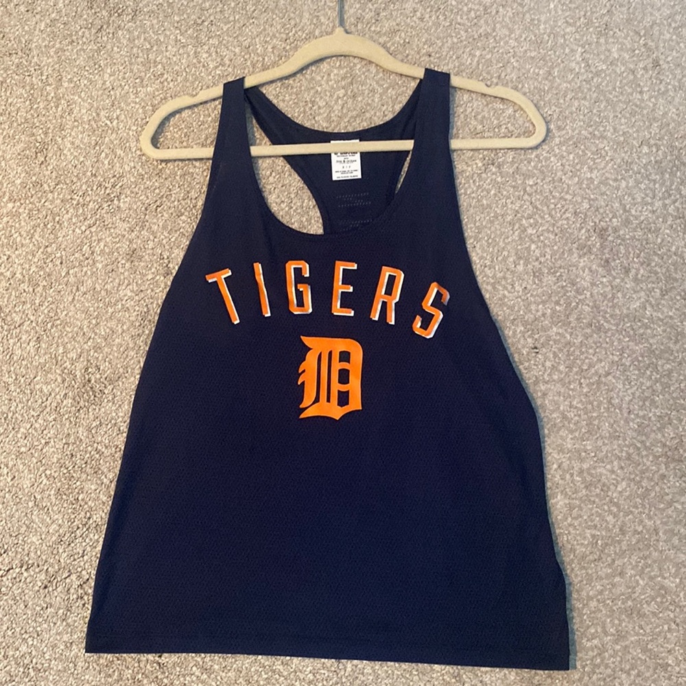 Detroit tigers mesh tank top